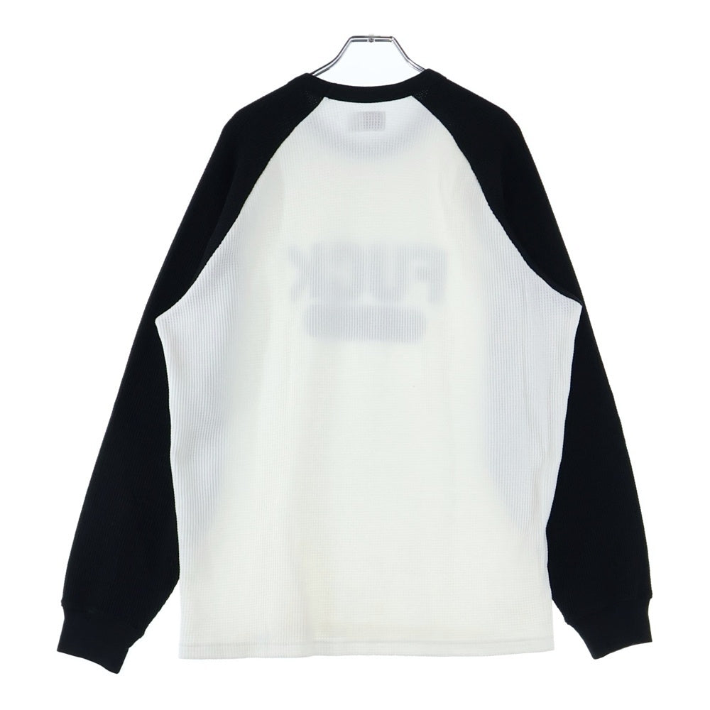 SUPREME(シュプリーム) 25SS ×GOODENOUGH Thermal グッドイナフ 長袖 ラグラン サーマル ホワイト/ブラック