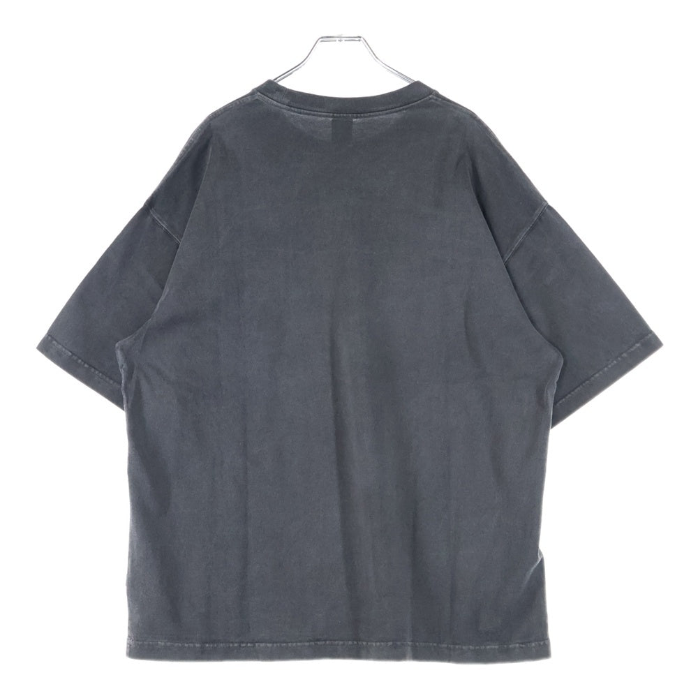 NO BRAND(ノーブランド) OVY Pigment Dyed Relax Fit T-shirts オヴィー ピグメントダイリラックスフィット 半袖Tシャツ カットソー ブラック