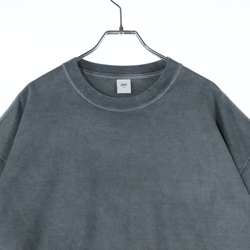 OVY(オヴィー) Pigment Dyed Relax Fit T-shirts オヴィー ピグメントダイリラックスフィット 半袖Tシャツ カットソー グレー