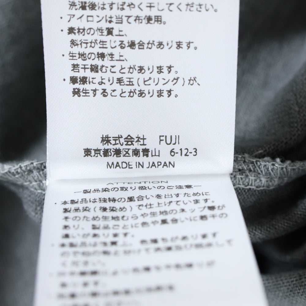 OVY(オヴィー) Pigment Dyed Relax Fit T-shirts オヴィー ピグメントダイリラックスフィット 半袖Tシャツ カットソー グレー