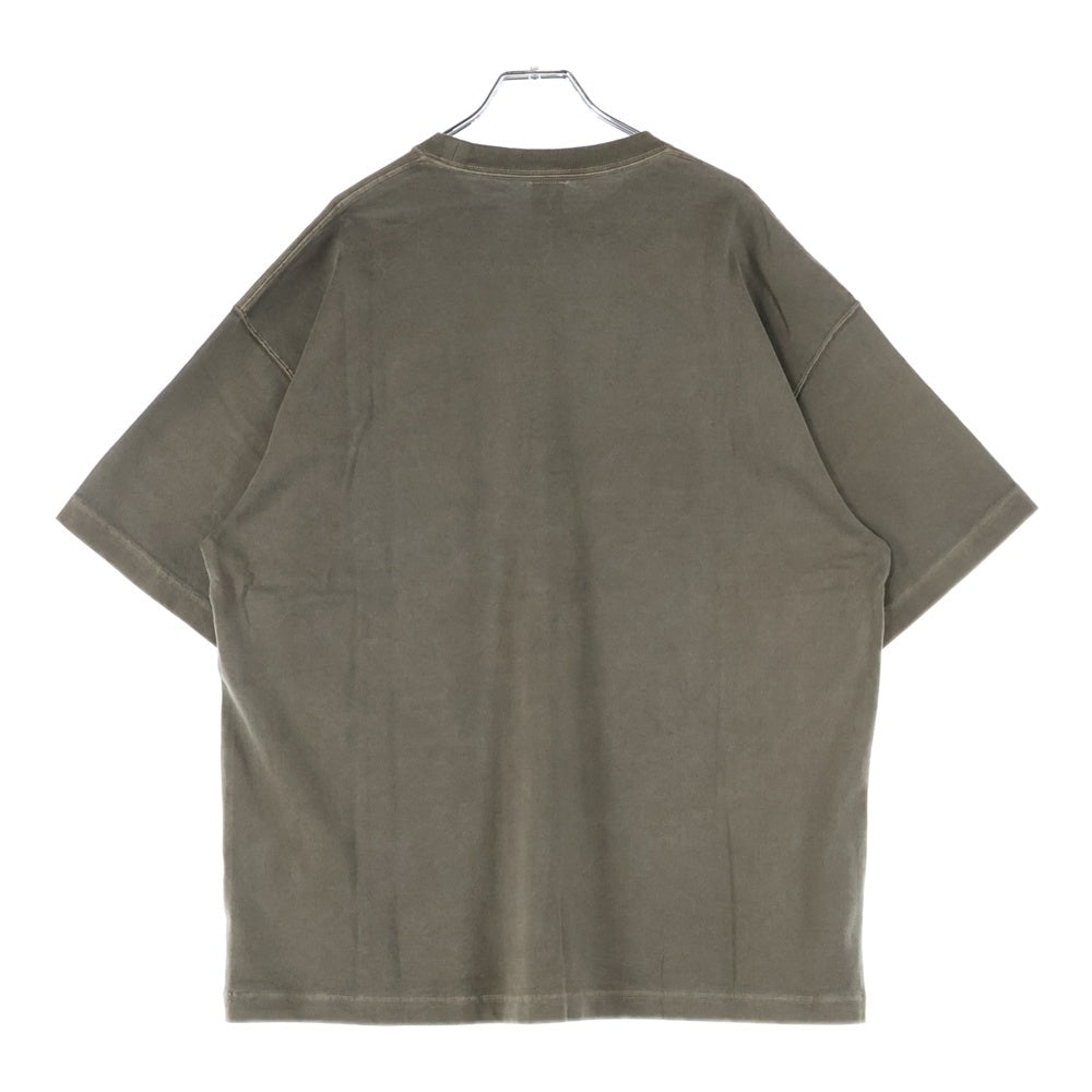 OVY(オヴィー) Pigment Dyed Relax Fit T-shirts オヴィー ピグメントダイリラックスフィット 半袖Tシャツ カットソー ブラウン