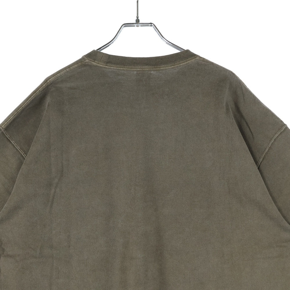 OVY(オヴィー) Pigment Dyed Relax Fit T-shirts オヴィー ピグメントダイリラックスフィット 半袖Tシャツ カットソー ブラウン