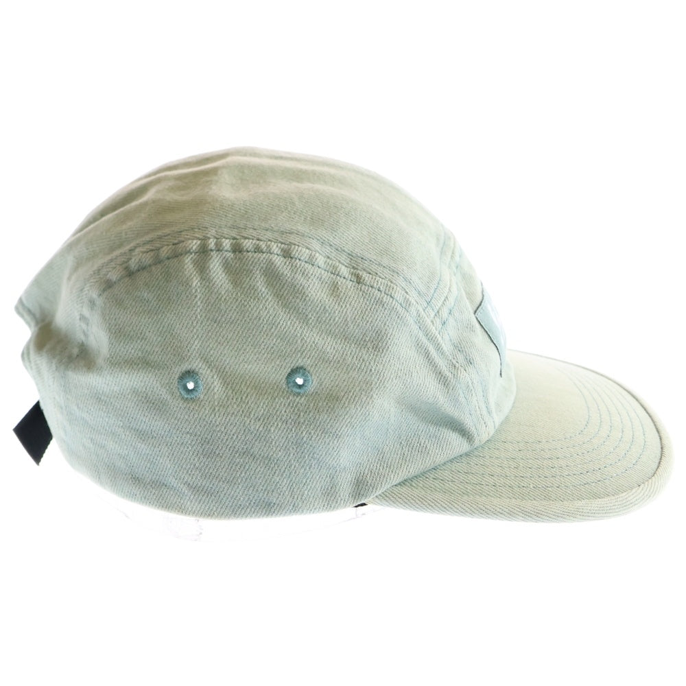 SUPREME(シュプリーム) 24SS Denim Camp Cap デニム ボックスロゴ キャンプキャップ 帽子 インディゴ