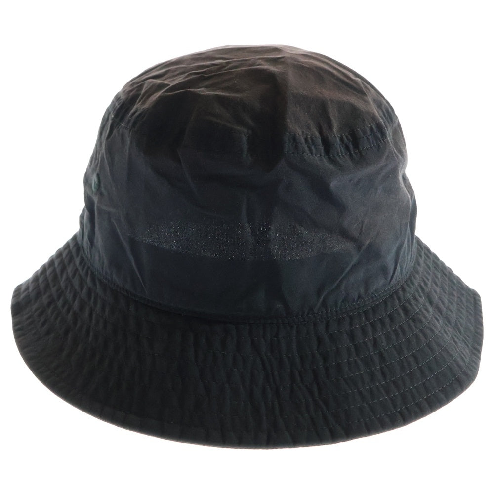 NO BRAND(ノーブランド) OVY Cotton Nylon Water-Repellent Bucket Hat オヴィー コットンナイロン バケットハット 帽子 ブラック