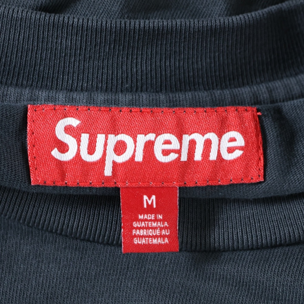 SUPREME(シュプリーム) 25SS Warm Up Washed S/S Top ウォームアップ ウォッシュド 半袖Tシャツ カットソー ブラック