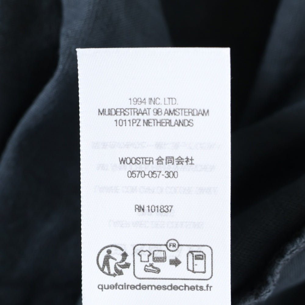 SUPREME(シュプリーム) 25SS Warm Up Washed S/S Top ウォームアップ ウォッシュド 半袖Tシャツ カットソー ブラック