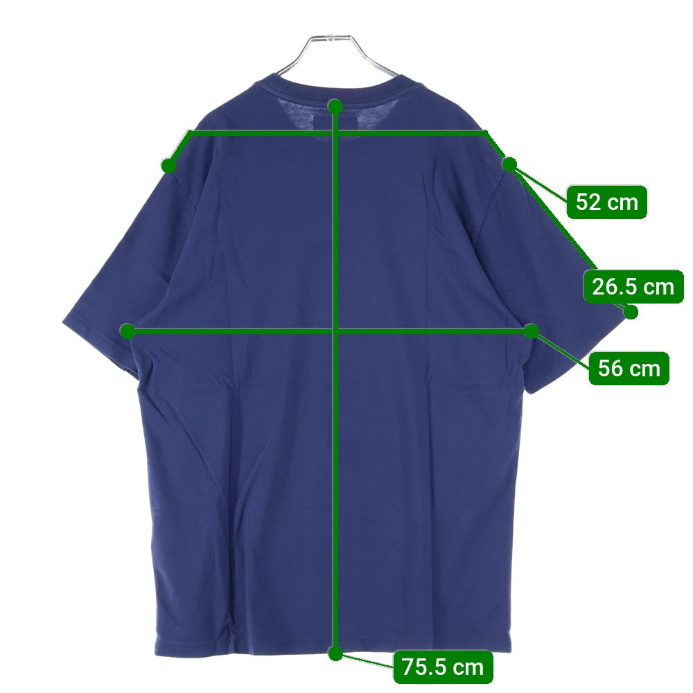 SUPREME(シュプリーム) 25SS Warm Up Washed S/S Top ウォームアップ ウォッシュド 半袖Tシャツ カットソー ネイビー