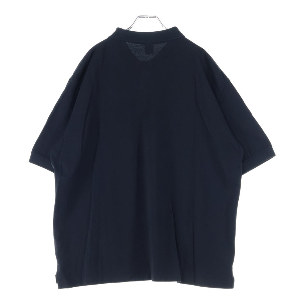 OVY(オヴィー) Standard Seed Stitch Polo オヴィー スタンダードシードステッチ 半袖ポロシャツ ブラック