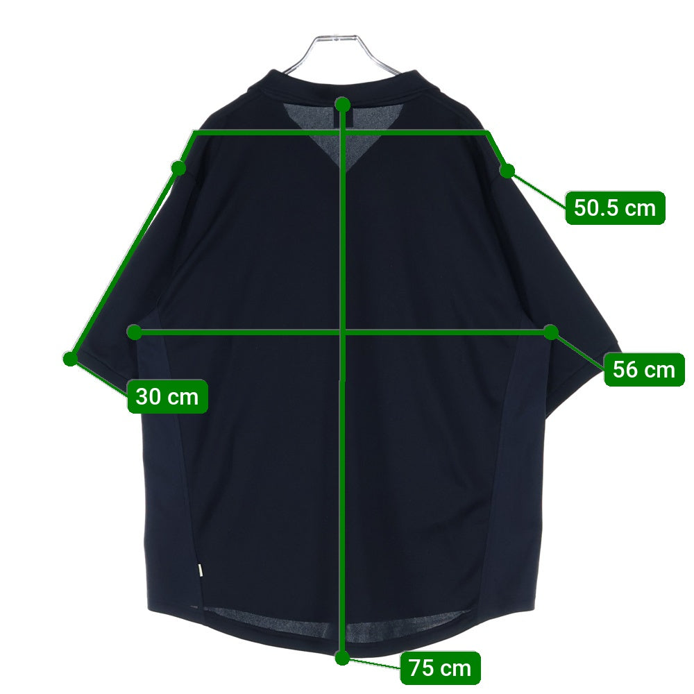 OVY(オヴィー) 98 Soccer Game Shirts オヴィー サッカーゲーム 半袖シャツ ブラック