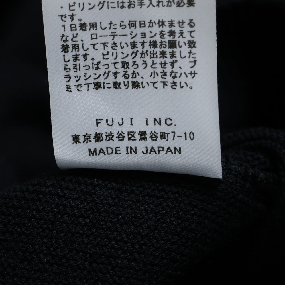 OVY(オヴィー) 50's Classic Cotton Cashmere Cardigan オヴィー クラシック コットンカシミヤ カーディガン ニット ブラック