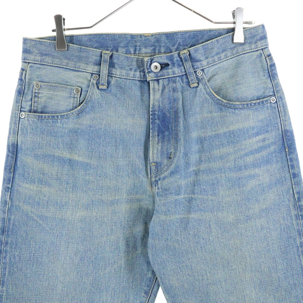 KAJA(カジャ) KAJA STANDARD SELVEDGE WASHED DENIM PANTS カジャ スタンダード セルビッジ ウォッシュドデニムパンツ インディゴ 20239234