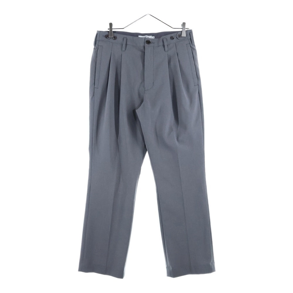 nonnative(ノンネイティブ) OFFICER CHINO TROUSERS POLY WEATHER オフィサー チノ ポリウェザー トラウザーズ スラックス グレー NN-P4637