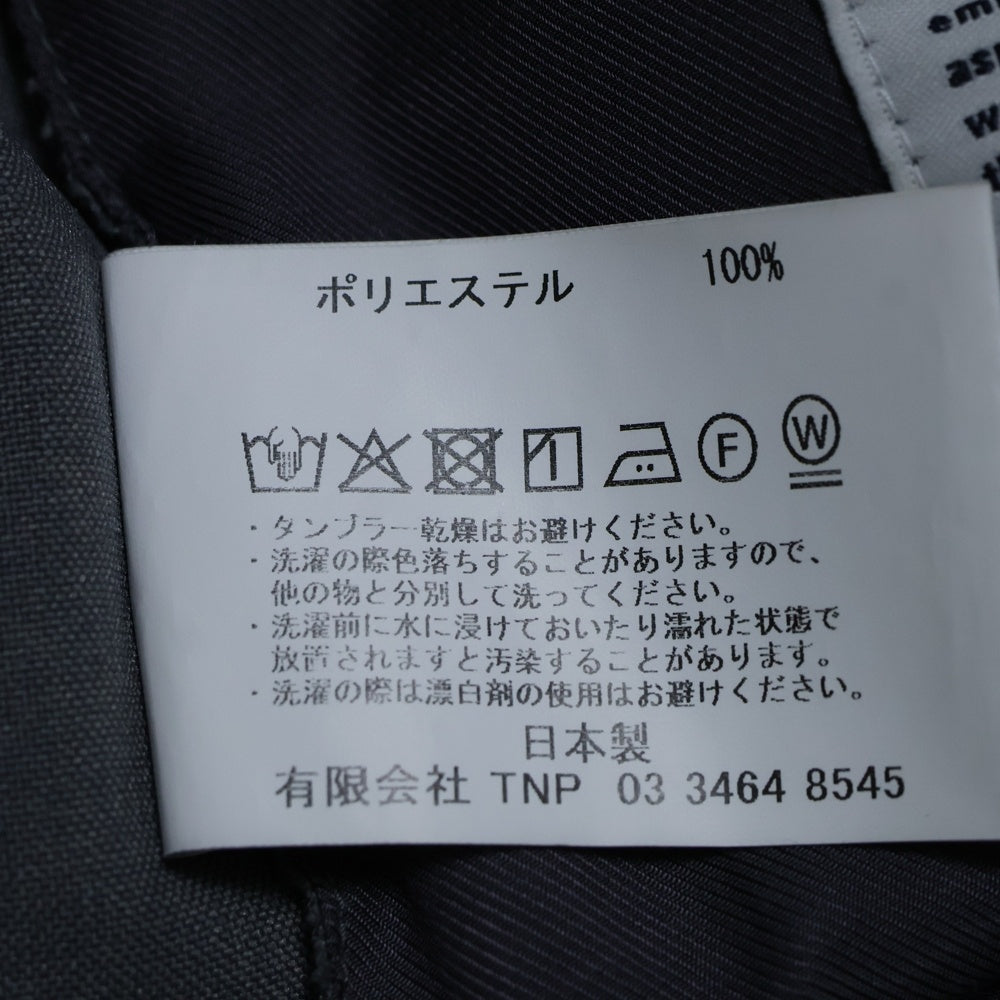 nonnative(ノンネイティブ) OFFICER CHINO TROUSERS POLY WEATHER オフィサー チノ ポリウェザー トラウザーズ スラックス グレー NN-P4637