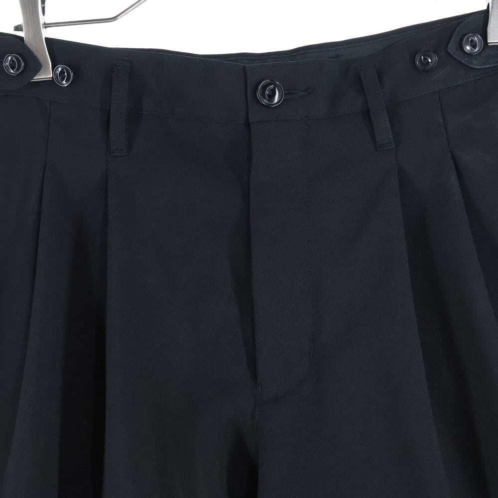 nonnative(ノンネイティブ) OFFICER CHINO TROUSERS POLY WEATHER オフィサー チノ ポリウェザー トラウザーズ スラックス ブラック NN-P4637