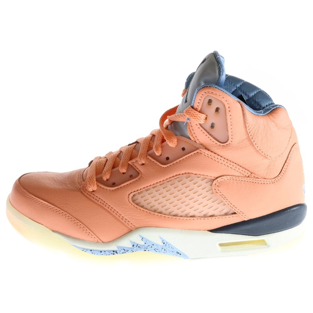NIKE(ナイキ) ×DJ KHALED AIR JORDAN 5 RETRO CRIMSON BLISS ディージェー キャレド エア ジョーダン 5 ミッドカットスニーカー ピンク US9/27cm DV4982-641