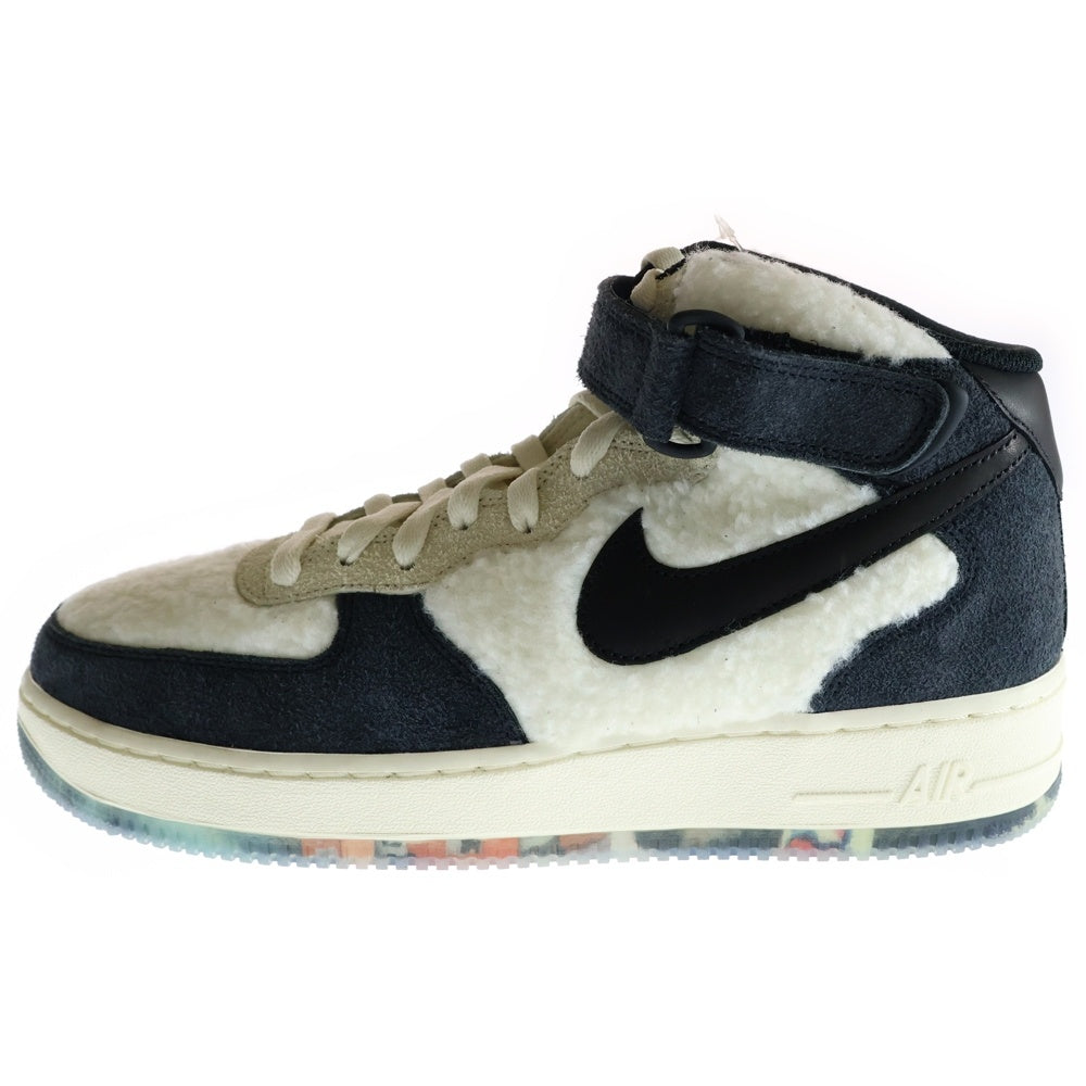 NIKE(ナイキ) AIR FORCE 1 MID 07 PRM CULTURE DAY エア フォース 1 ピーアールエム カルチャー デイ ミッドカットスニーカー ホワイト/ネイビー US9.5/27.5cm DO2123-113