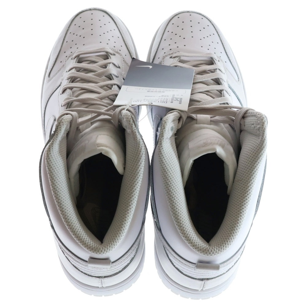 NIKE(ナイキ) DUNK HIGH RETEO VAST GREY ダンク レトロ バスト グレー ハイカットスニーカー ホワイト/グレー US9.5/27.5cm DD1399-100