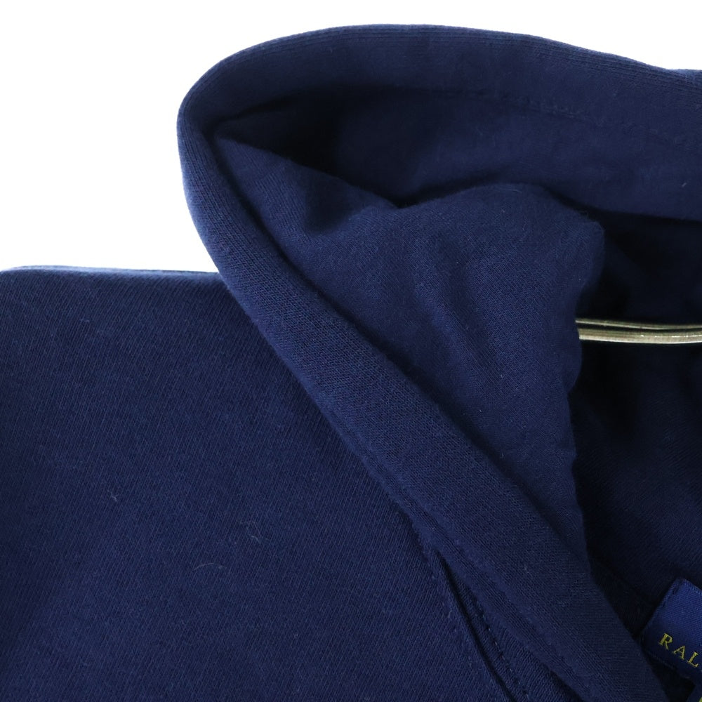POLO RALPH LAUREN(ポロラルフローレン) Polo ベア フリースフーディ プルオーバースウェットパーカー キッズ レディース ブルー