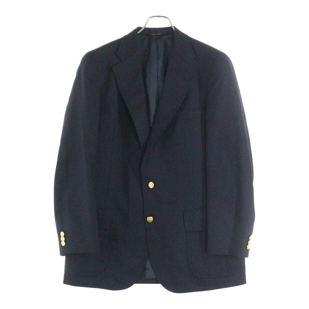 BROOKS BROTHERS(ブルックス ブラザーズ) 金ボタン 2B ウールテーラードジャケット ブラック BBBBH 738000