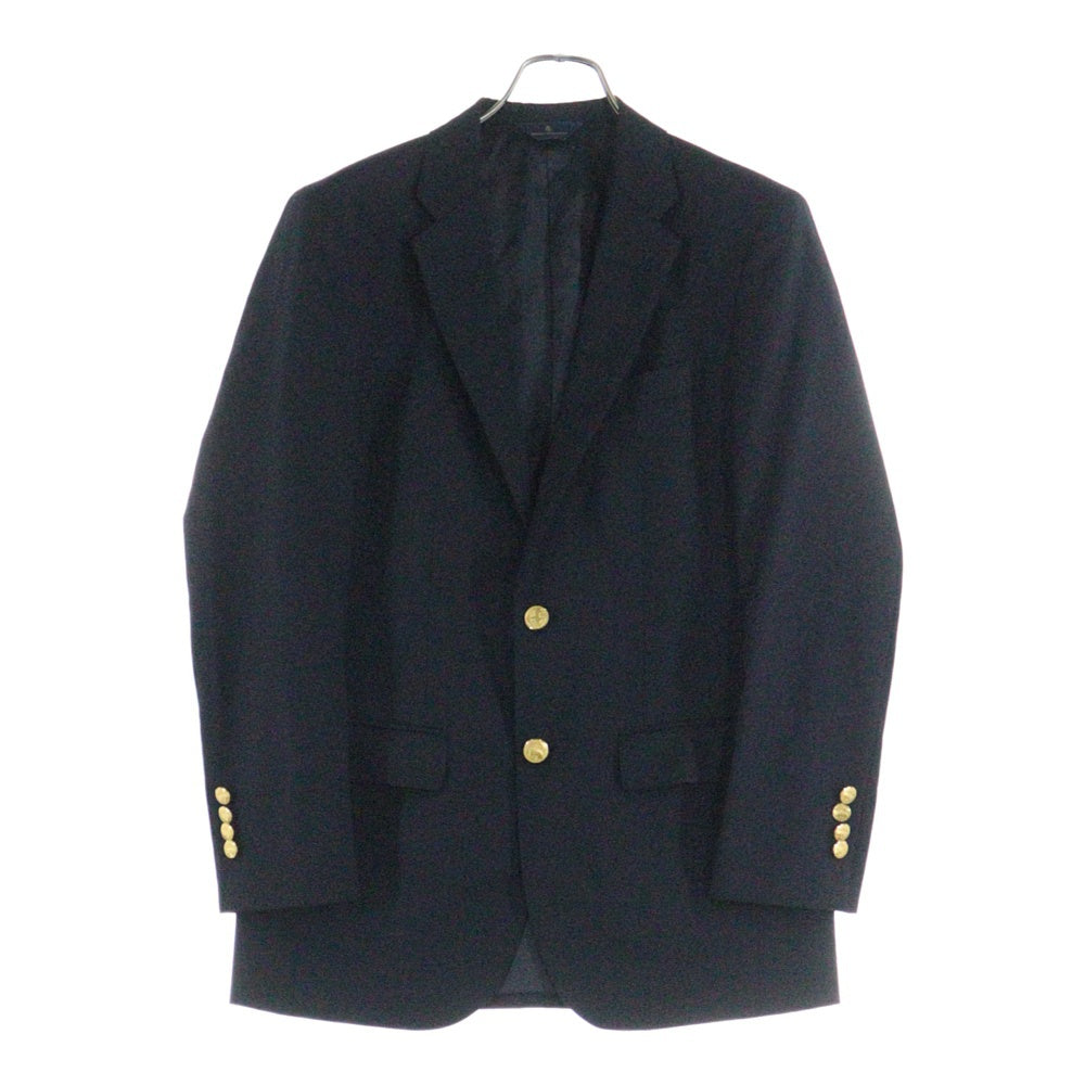 BROOKS BROTHERS(ブルックス ブラザーズ) 金ボタン 2B ウールテーラードジャケット ブラック 19-11-9150