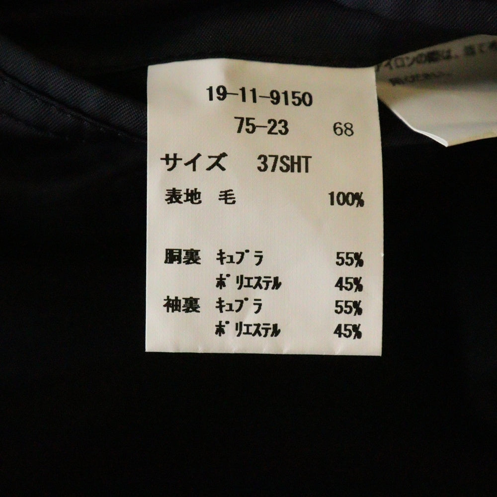 BROOKS BROTHERS(ブルックス ブラザーズ) 金ボタン 2B ウールテーラードジャケット ブラック 19-11-9150