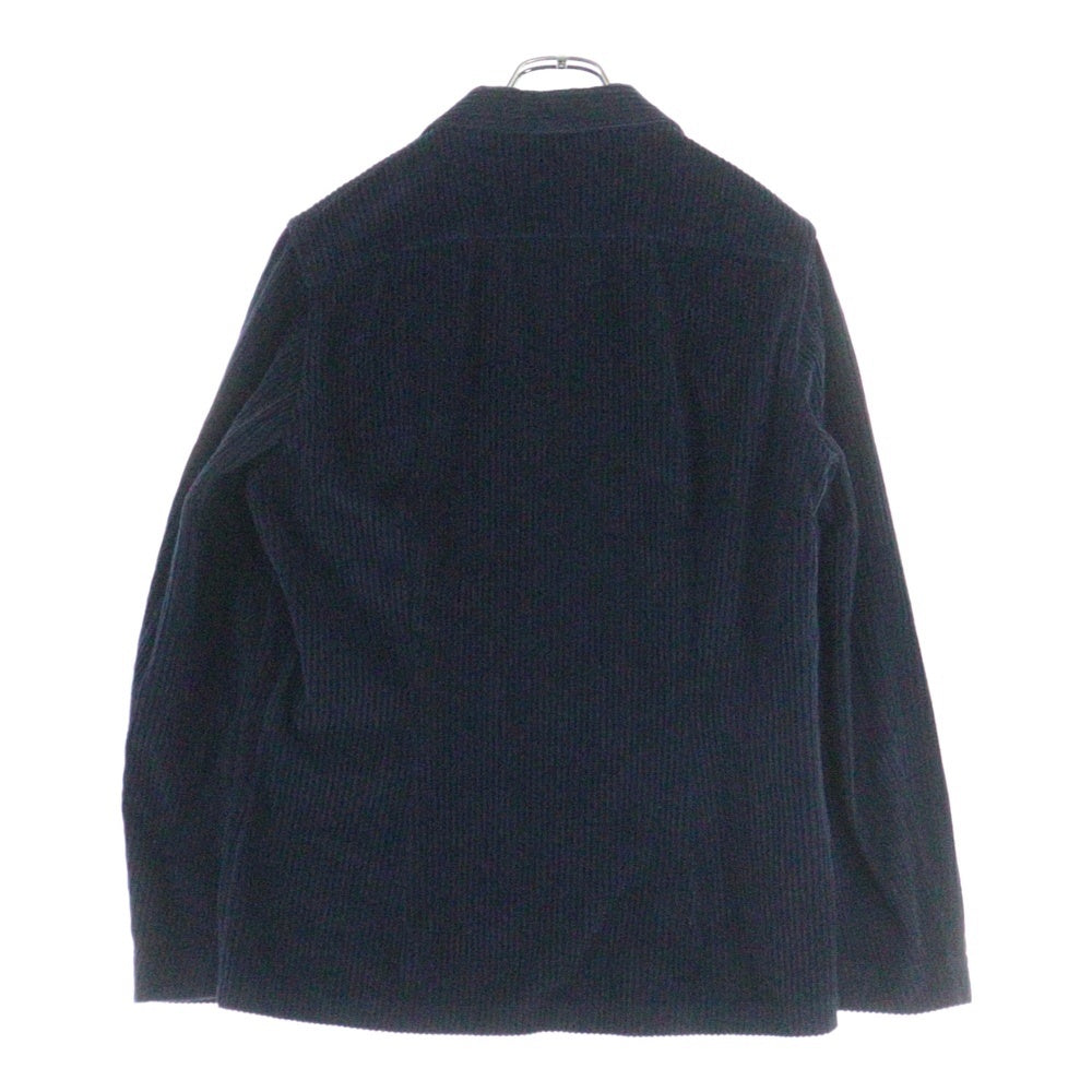 LARDINI(ラルディーニ) コーデュロイ 2B コットンテーラードジャケット ネイビー JQAMAJ