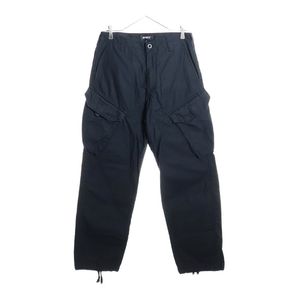 AVIREX(アヴィレックス) コットン マルチポケット カーゴパンツ ブラック 783-4110022