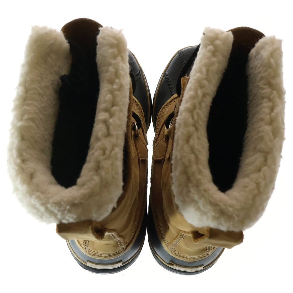 SOREL(ソレル) ×A BATHING APE CARIBOU BAPE ア ベイシング エイプ サルカモ カリブー スノーブーツ レディース ブラウン NM1517-281