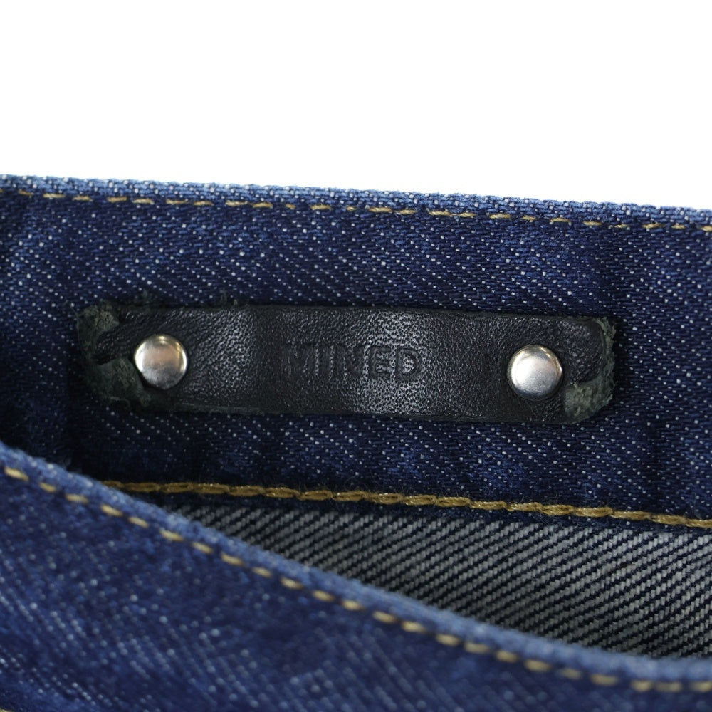 MINEDENIM(マインデニム) マルチポケット ジップアップ スーパー スリムデニムパンツ インディゴ JOMND-19102-80-303