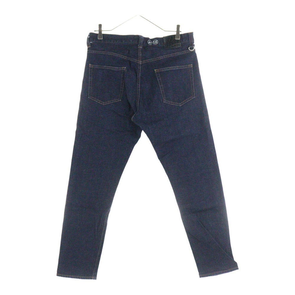 UNIFORM EXPERIMENT(ユニフォームエクスペリメント) RIGID DENIM TAPERED PANTS リジェット ジップアップ テーパード デニムパンツ インディゴ UE-232005