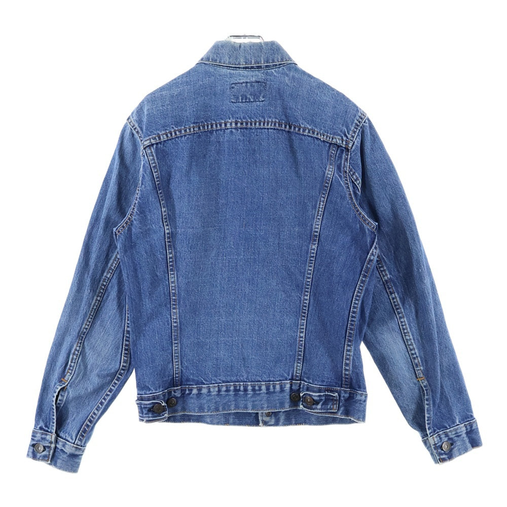 Levi's(リーバイス) 60-70s VINTAGE 70505 4th ヴィンテージ ボタン裏刻印52 ビッグE 不均等V デニム トラッカージャケット インディゴ