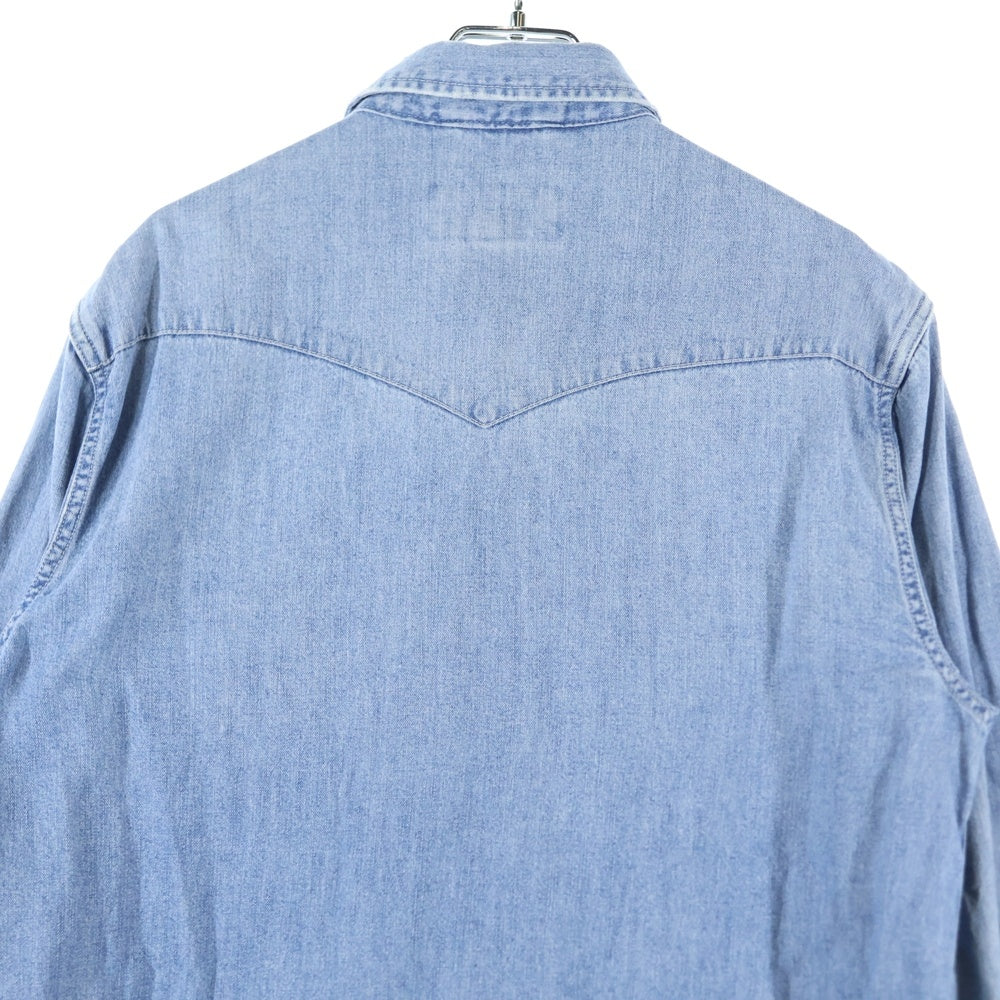DENIM & SUPPLY RALPH LAUREN(デニム アンド サプライ ラルフローレン) REGULAR FIT レギュラーフィット デニム ウエスタン長袖シャツ インディゴ