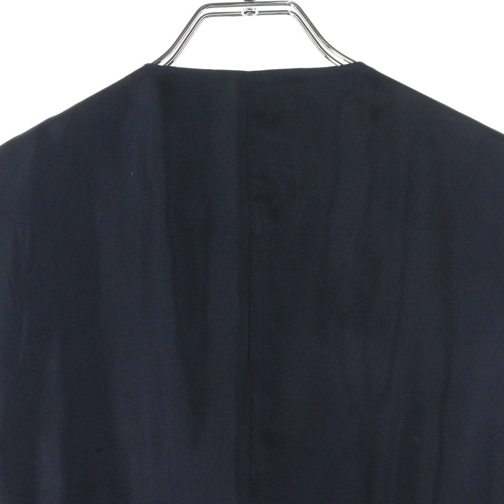 DENIM & SUPPLY RALPH LAUREN(デニム アンド サプライ ラルフローレン) ストライプ柄 ポリウール 6B ベスト ネイビー