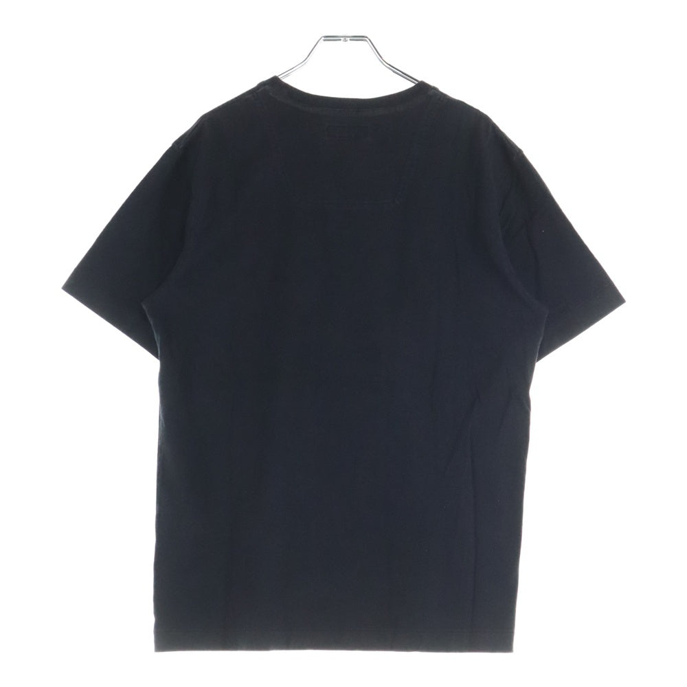 BURBERRY BLUE LABEL(バーバリーブルーレーベル) ロゴプリント クルーネック 半袖Tシャツ カットソー ブラック E3P50-205-09