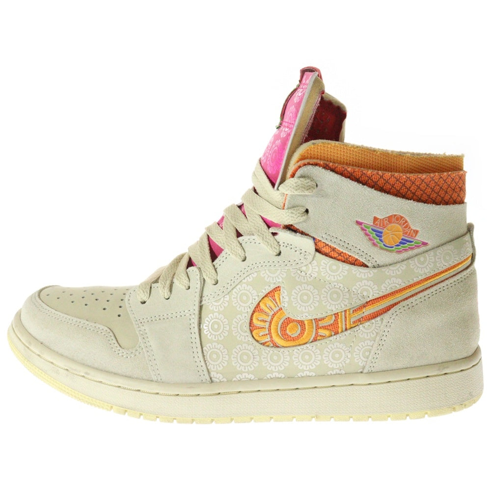 NIKE(ナイキ) AIR JORDAN 1 ZOOM AIR CMFT エア ジョーダン1 ズーム エア コンフォート ハイカットスニーカー ベージュ US10/28cm FB2931-288