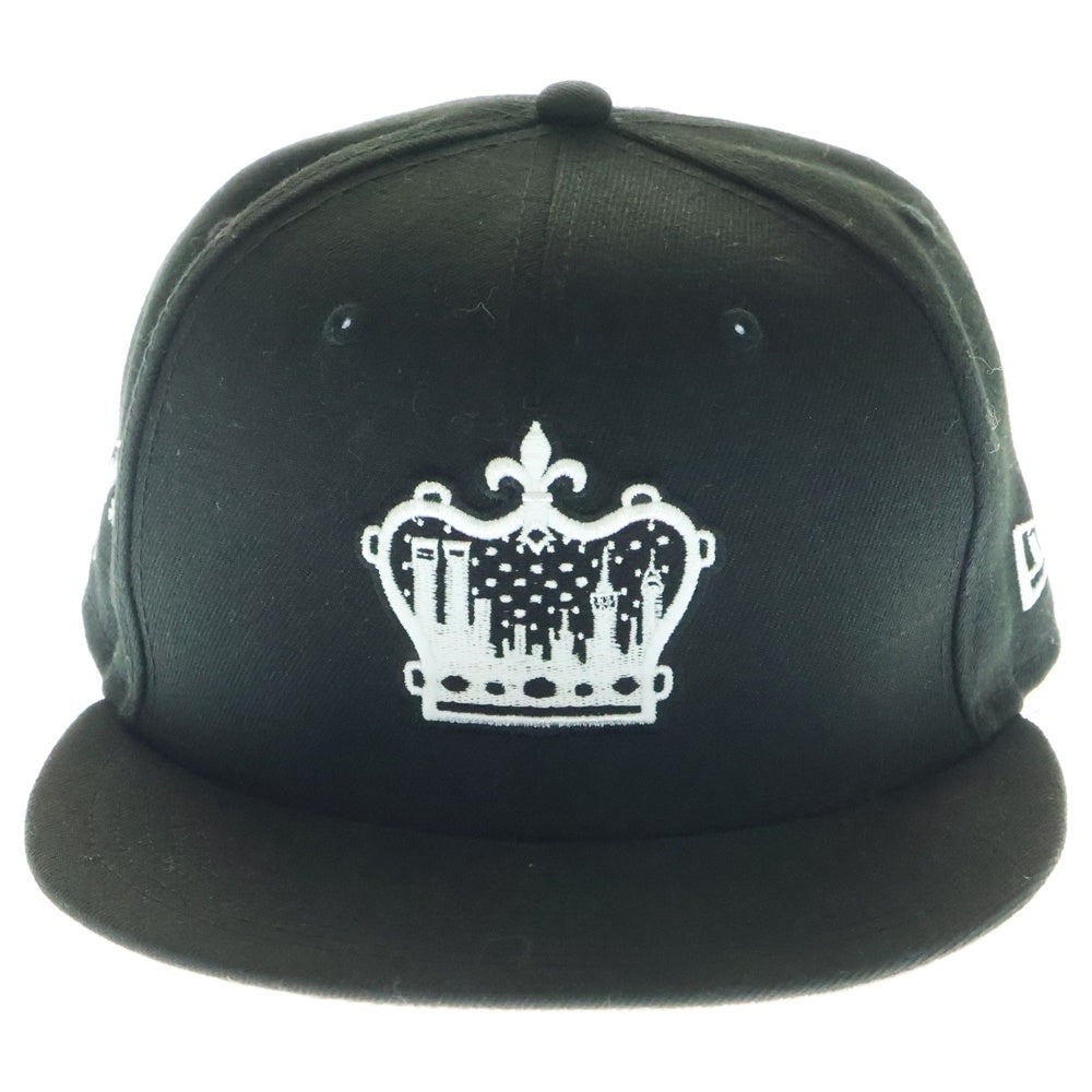 SUPREME(シュプリーム) 23SS ×NEW ERA King Of New York Cap ニューエラ キングオブニューヨーク 6パネル ベースボールキャップ 帽子 ブラック