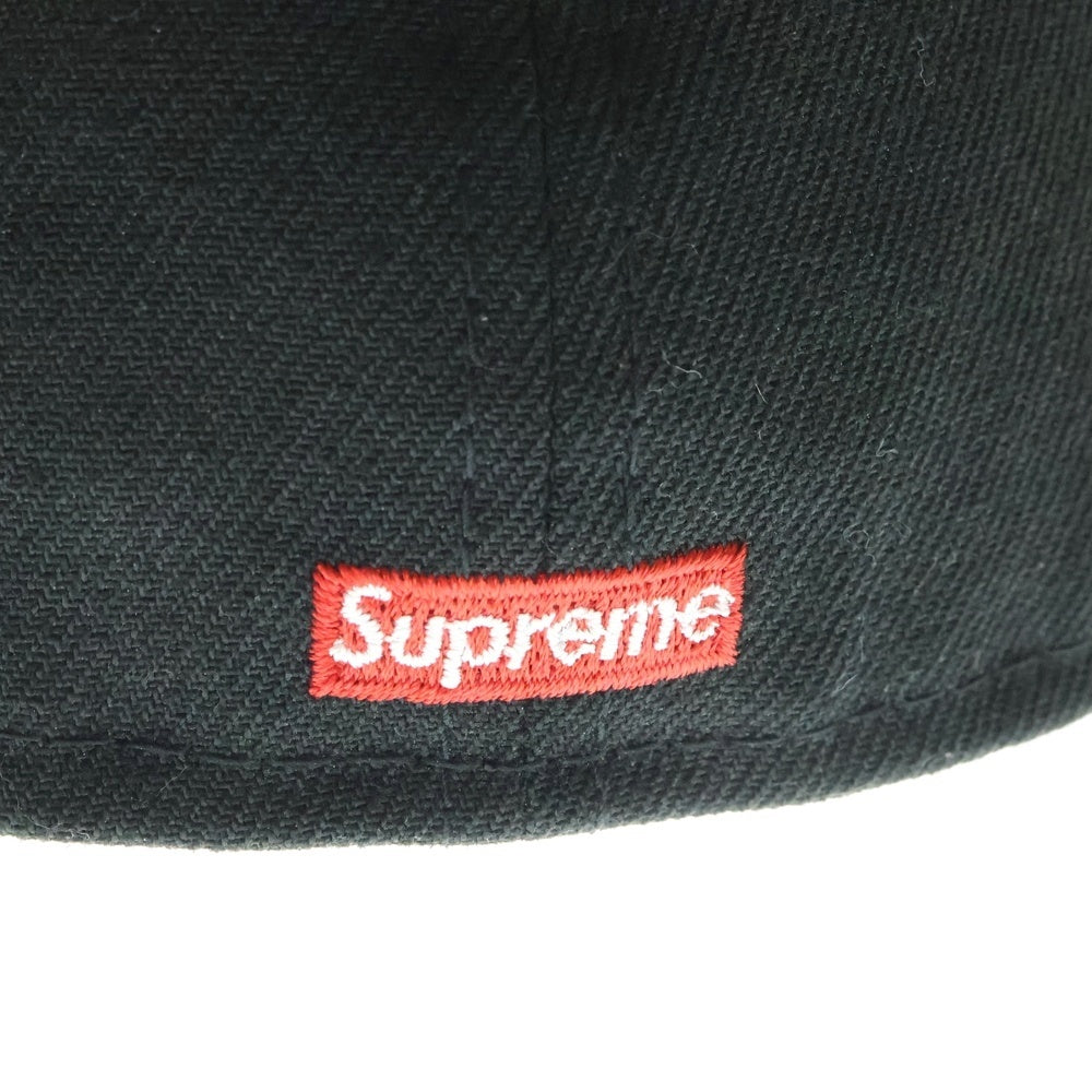 SUPREME(シュプリーム) 23SS ×NEW ERA King Of New York Cap ニューエラ キングオブニューヨーク 6パネル ベースボールキャップ 帽子 ブラック