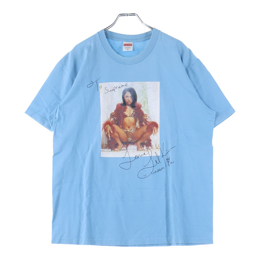 SUPREME(シュプリーム) 22SS ×Lil Kim Photo Tee リルキム フォトプリント クルーネック 半袖Tシャツ カットソー ブルー