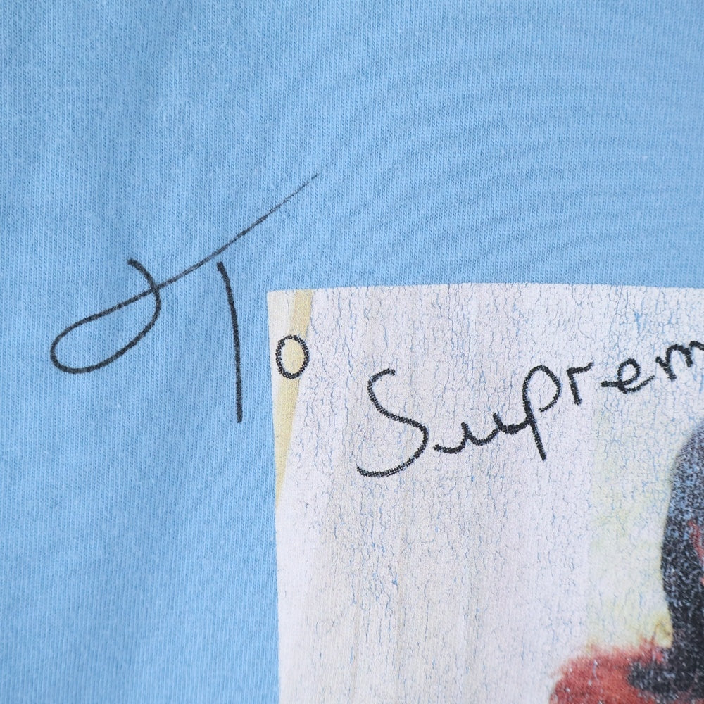 SUPREME(シュプリーム) 22SS ×Lil Kim Photo Tee リルキム フォトプリント クルーネック 半袖Tシャツ カットソー ブルー