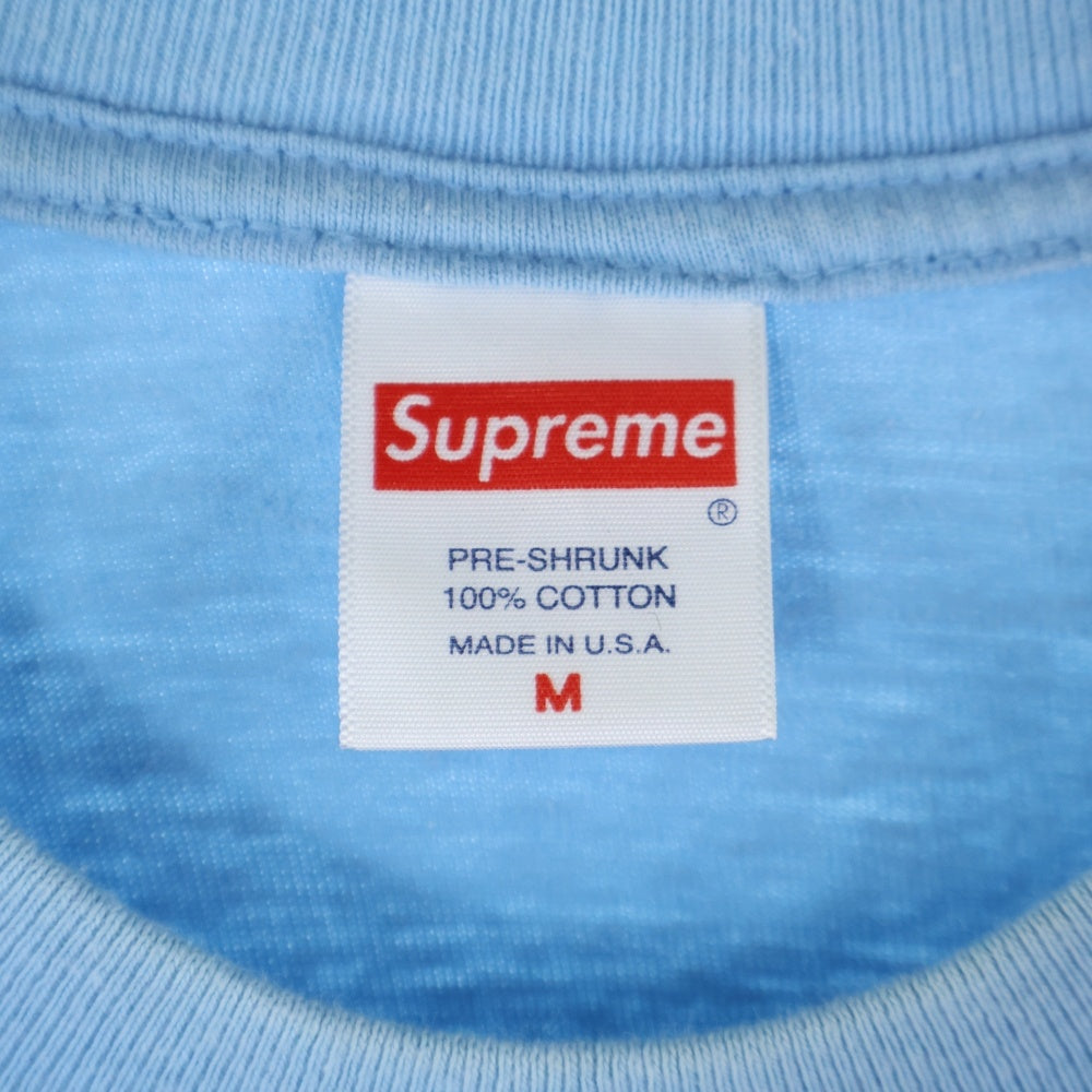 SUPREME(シュプリーム) 22SS ×Lil Kim Photo Tee リルキム フォトプリント クルーネック 半袖Tシャツ カットソー ブルー