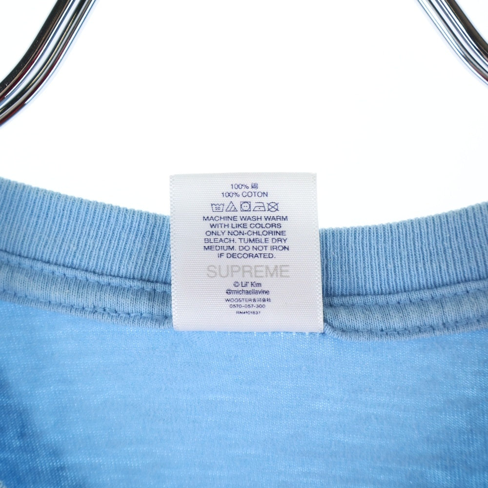 SUPREME(シュプリーム) 22SS ×Lil Kim Photo Tee リルキム フォトプリント クルーネック 半袖Tシャツ カットソー ブルー