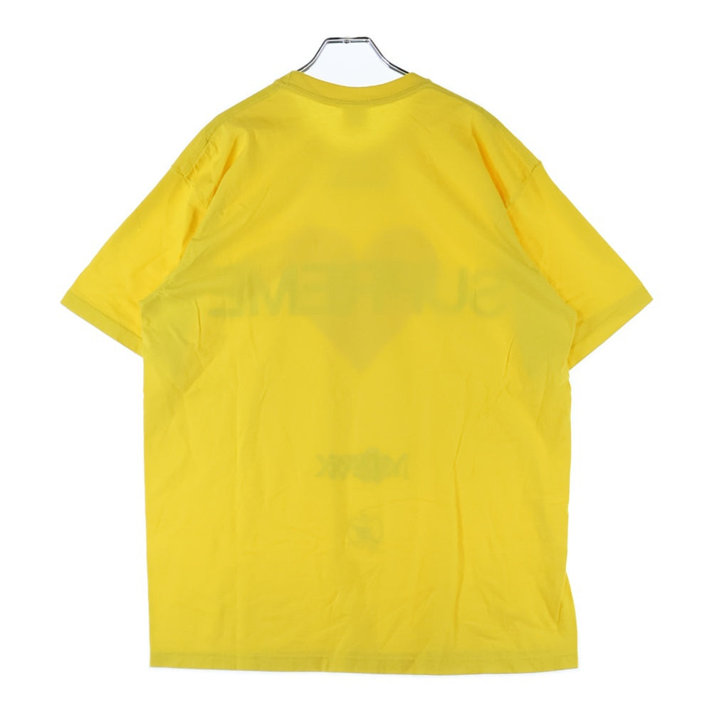 SUPREME(シュプリーム) 25SS Announcing Tee アナウンシング フロントプリント クルーネック 半袖Tシャツ カットソー イエロー