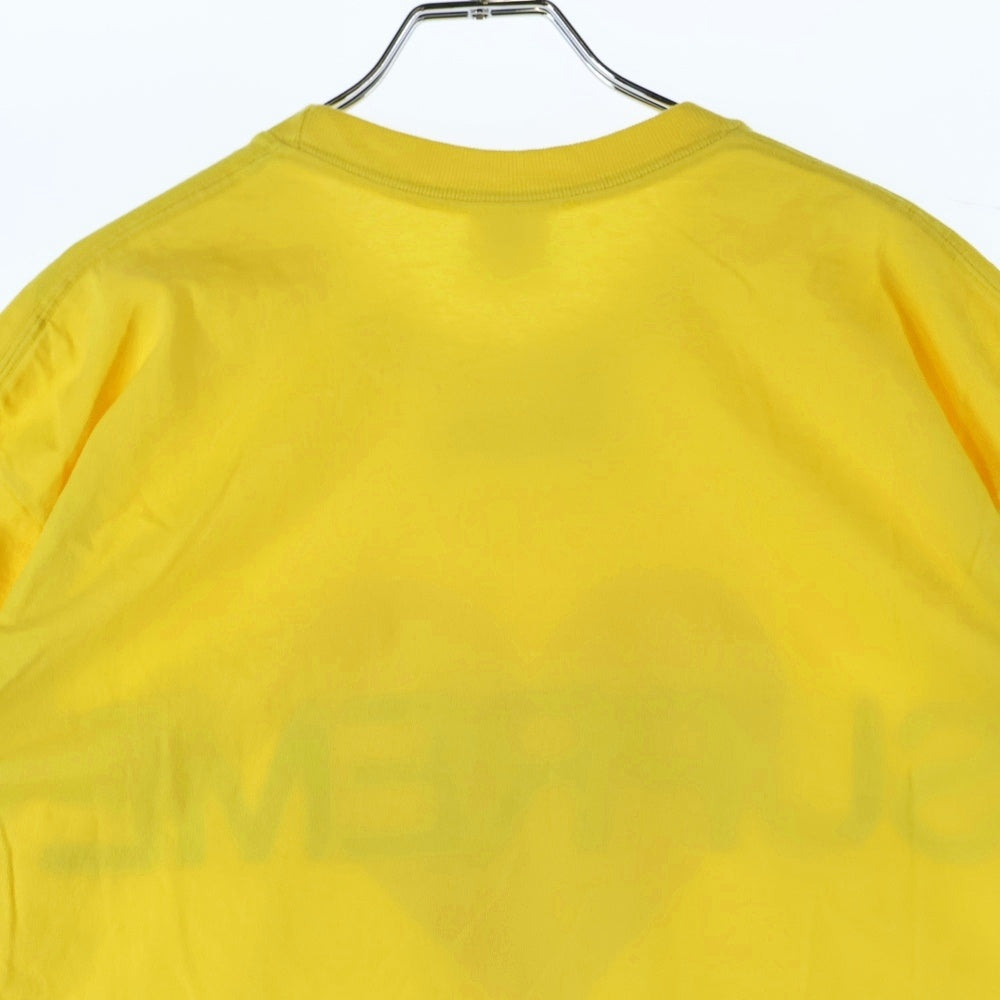 SUPREME(シュプリーム) 25SS Announcing Tee アナウンシング フロントプリント クルーネック 半袖Tシャツ カットソー イエロー