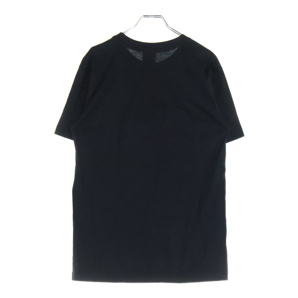 PATOU(パトゥー) フロントロゴプリント クルーネック半袖Tシャツ カットソー レディース ブラック ES-JE029-99-5
