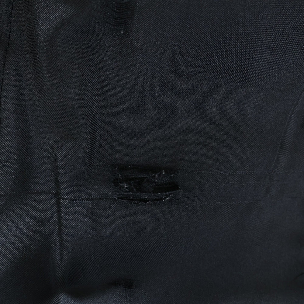 SAINT LAURENT PARIS(サンローランパリ) 16SS ダブルフラップポケット 1B ピークドラペル スモーキング テーラードジャケット レディース ブラック 347255