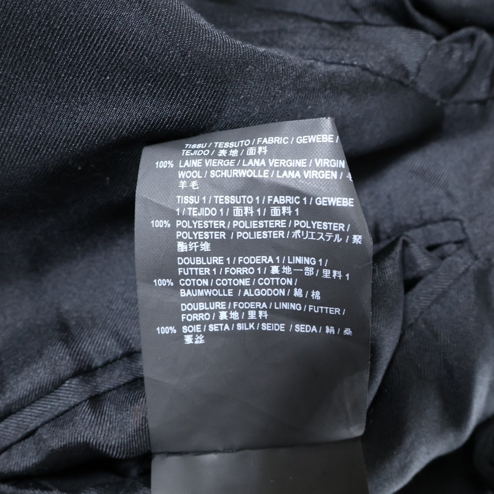 SAINT LAURENT PARIS(サンローランパリ) 16SS ダブルフラップポケット 1B ピークドラペル スモーキング テーラードジャケット レディース ブラック 347255