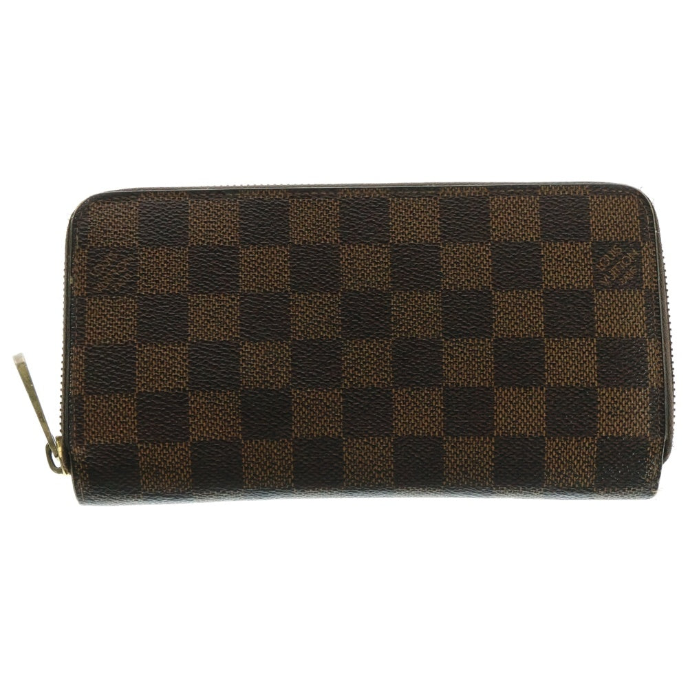 LOUIS VUITTON(ルイヴィトン) ダミエ ジッピーウォレット ラウンドジップ長財布 ブラウン N60015 M2105