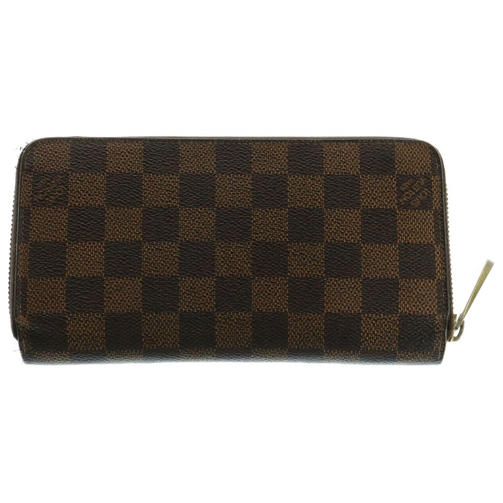 LOUIS VUITTON(ルイヴィトン) ダミエ ジッピーウォレット ラウンドジップ長財布 ブラウン N60015 M2105