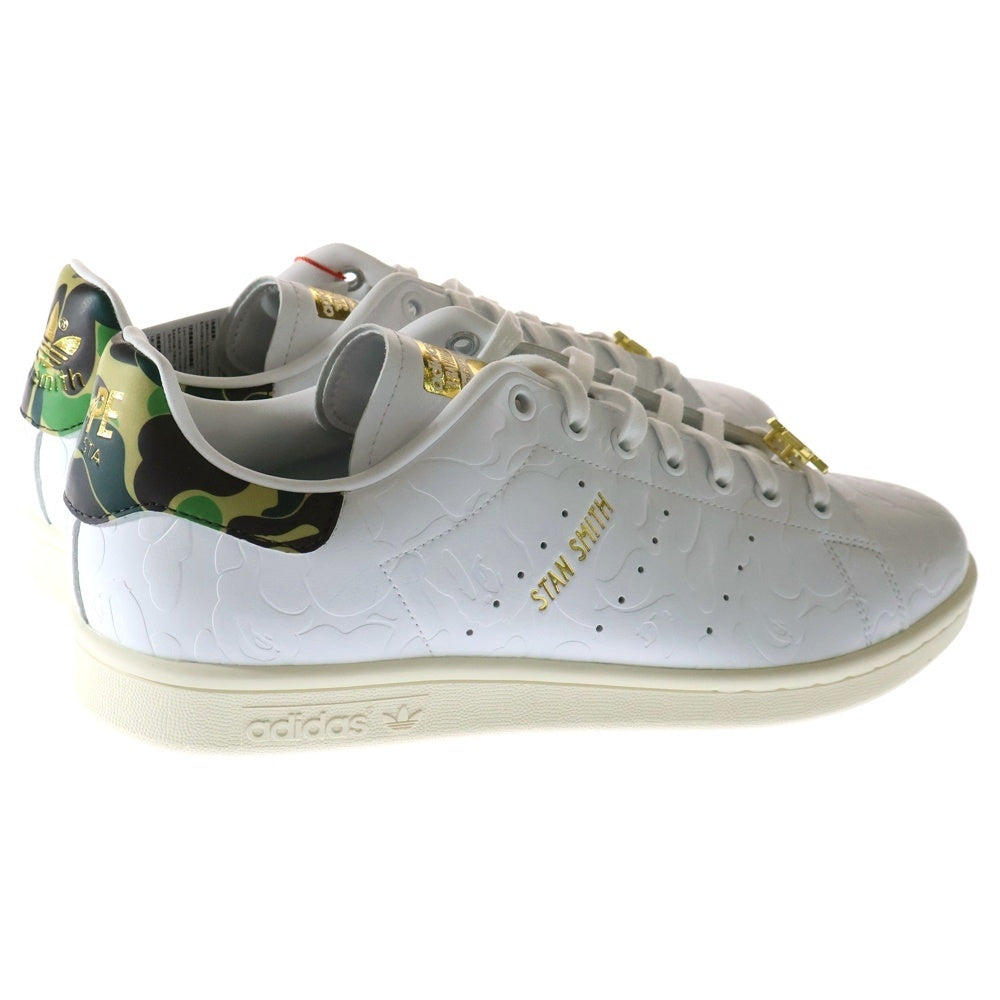 adidas(アディダス) ×A BATHING APE STAN SMITH 30TH ANNIVERSARY WHITE アベイシングエイプ スタンスミス ローカットスニーカー ホワイト US12/30cm IG1115