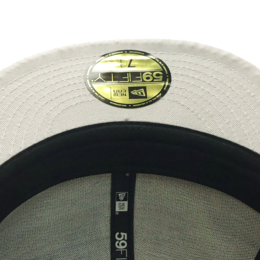 NEW ERA(ニューエラ) 59FIFTY GREMLINS グレムリン キャラクター刺繍 6パネル ベースボールキャップ 帽子 ブラック/グリーン 14439927